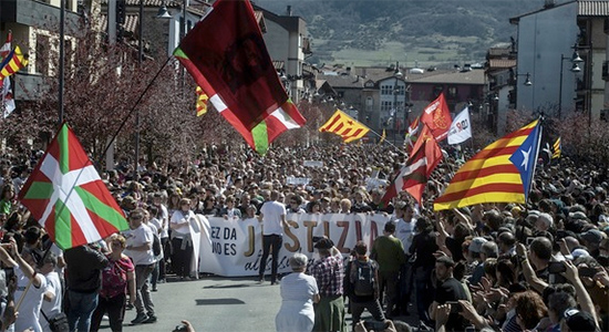 Manifestación en Altsasu 