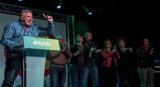 Asiron en su intervención tras conocer los resultados.