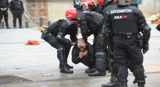 Represión policial