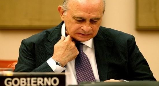 El ex ministro de Interior Jorge Fernánez, en una comparecencia en el Congreso. 