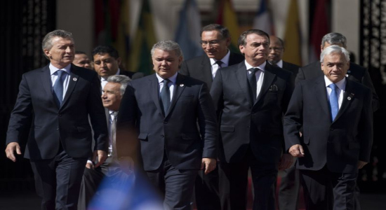 Macri, Duque, Bolsonaro y Piñera