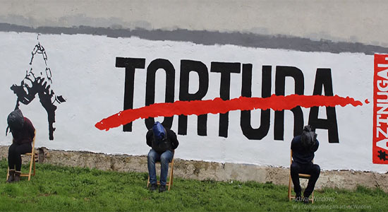 Mural contra la tortura