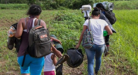 El desplazamiento forzado se ha convertido en un problema para la implementación de los Acuerdos de Paz de 2016. | Foto: Twitter: Indepaz