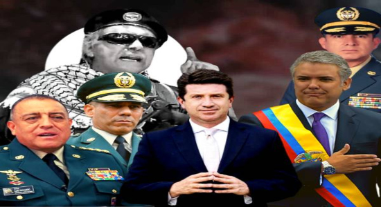 Duque y generales colombianos