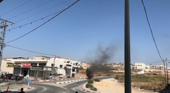 Ejército israelí ataca cerca de Naplusa, Cisjordania, este 5 de octubre de 2022. | Foto: Captura de pantalla