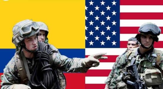 Soldados de Colombia y EEUU