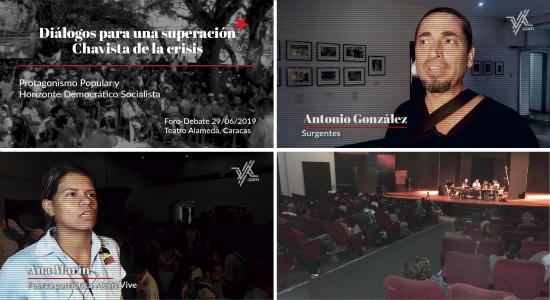 Diálogos por una superación Chavista de la crisis