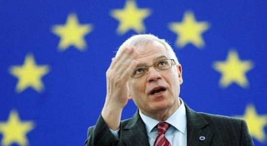 Josep Borrell, alto funcionario de la Unión Europea. (Foto: AFP.) 