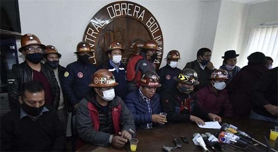 Federación Sindical de Trabajadores Mineros de Bolivia y Central Obrera Boliviana