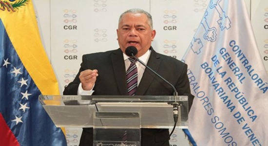 Elvis Amoroso, contralor general
