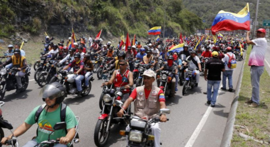 Motorizados chavistas