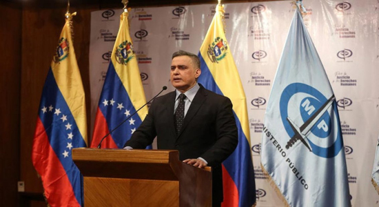 el fiscal general de la República, Tarek William Saab