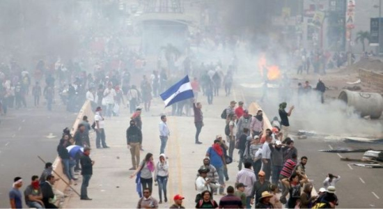 Protestas en Honduras