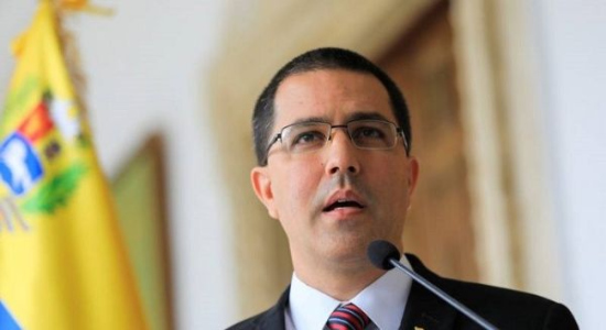 El canciller Jorge Arreaza