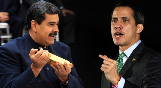 Maduro y Guaidó