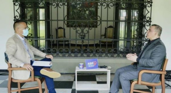 Ernesto Villegas y Tarek William Saab