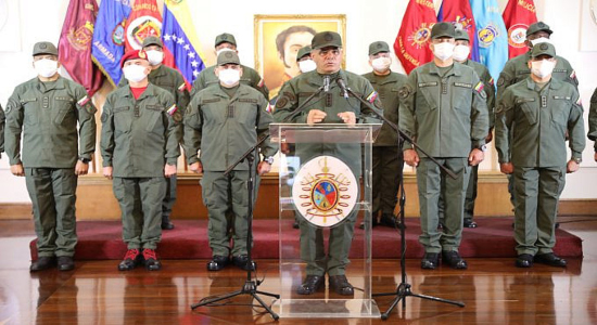 Estado Mayor de las FANB junto a Padrino López