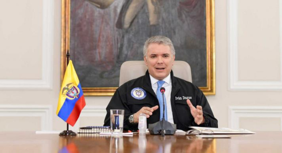 El presidente de Colombia, Iván Duque (Foto: Efraín Herrera)