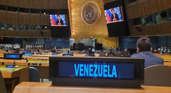 Arreaza en la ONU