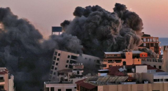 Bombardeo a Gaza