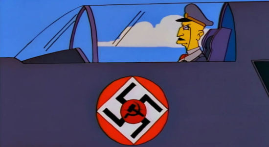 Nazis comunistas de los Simpsons