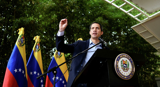 Guaidó. © REUTERS / Gaby Oraa
