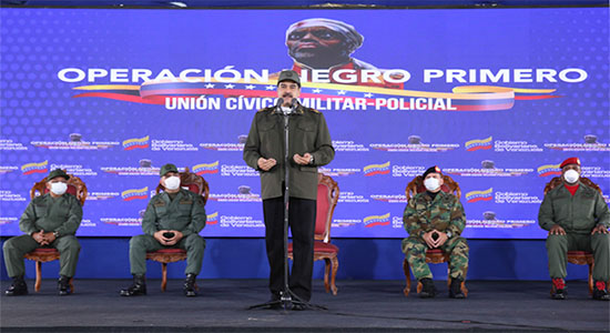 Nicolás Maduro, Operación Negro Primero