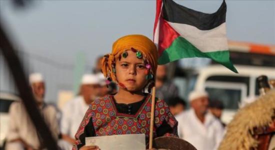 Niño palestino
